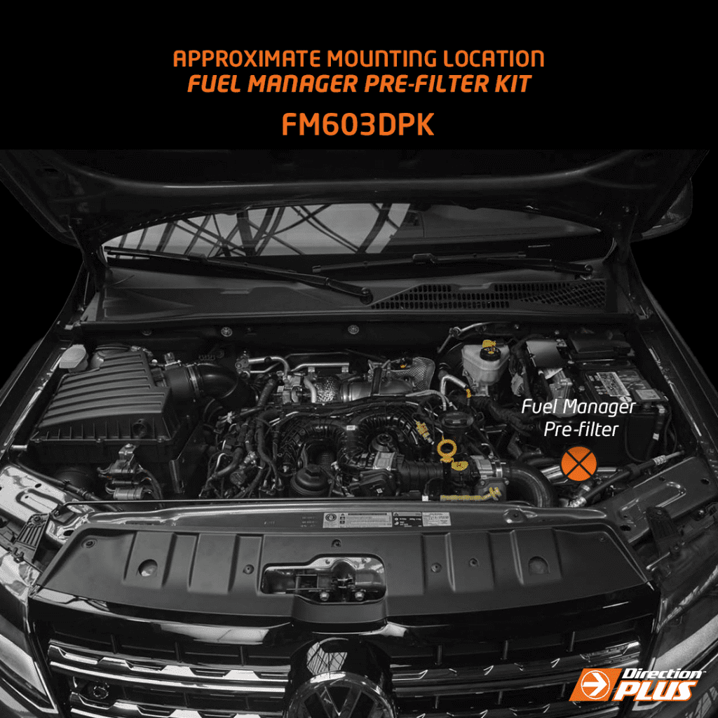 Fuel Manager Post-Filter Catch Can Kit | Direction Plus