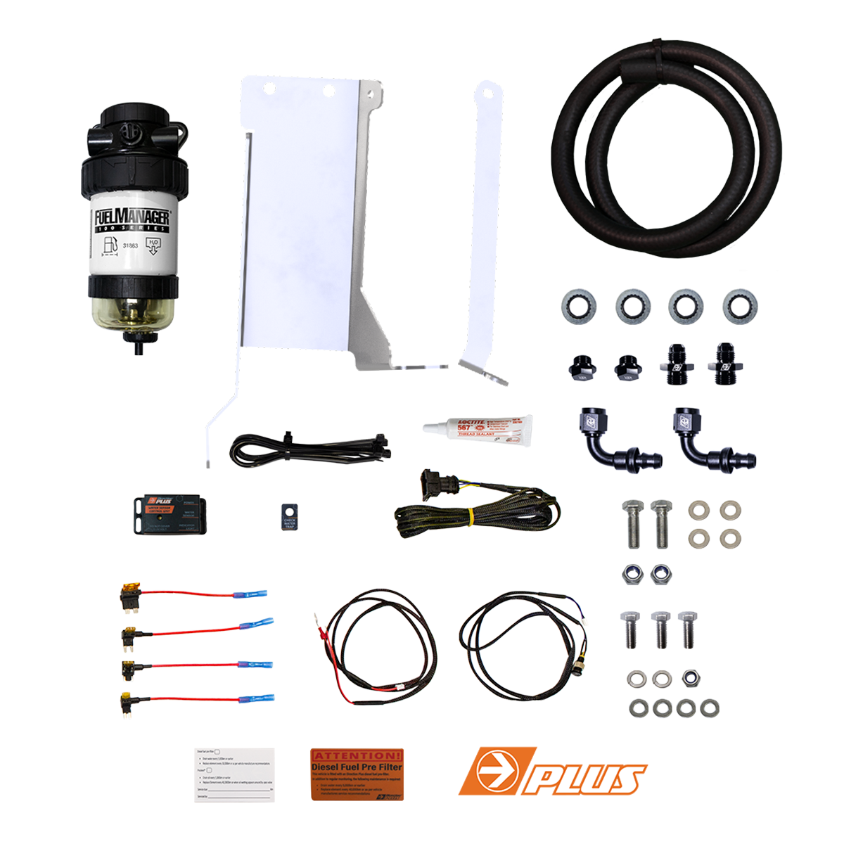 fuel manager pre-filter kit image for Toyota HIlux 48V