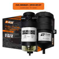 fuel manager pre-filter and catch can kit general product image for Land Cruiser 70 series