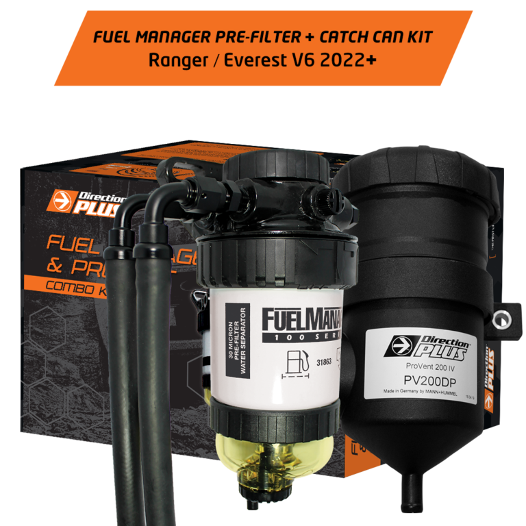 Fuel Manager PreFilter + Catch Can Kits • DirectionPlus