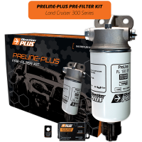 preline pre-filter kit general product image for Land Cruiser 300 series