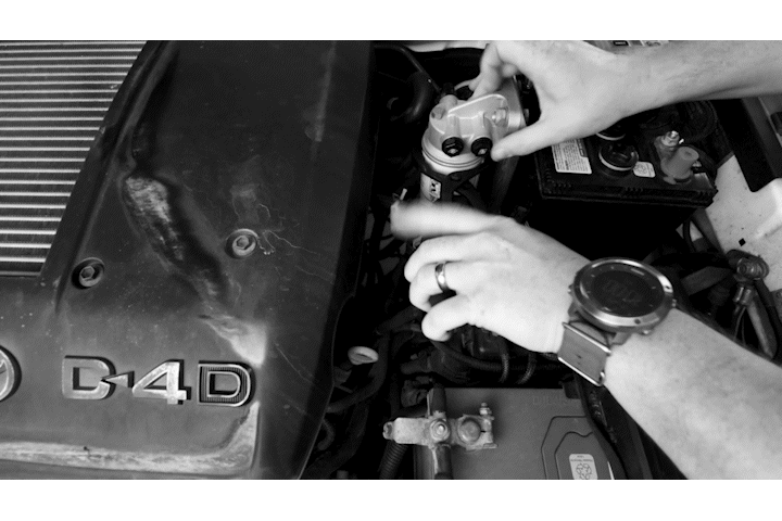 changing pre-filter
