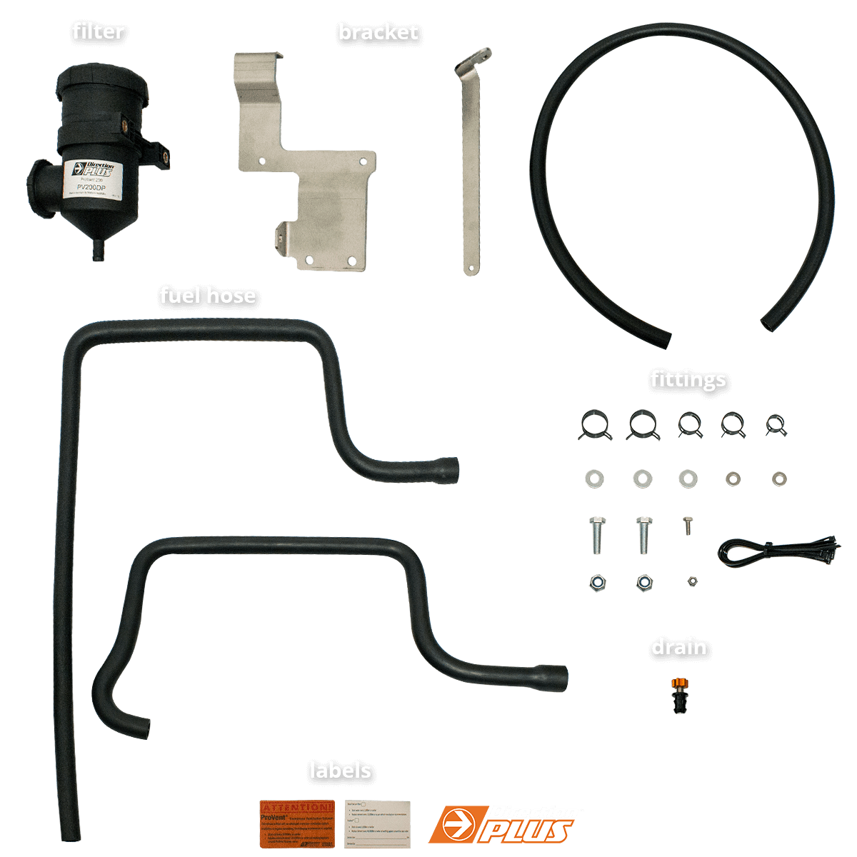 Provent kit All parts