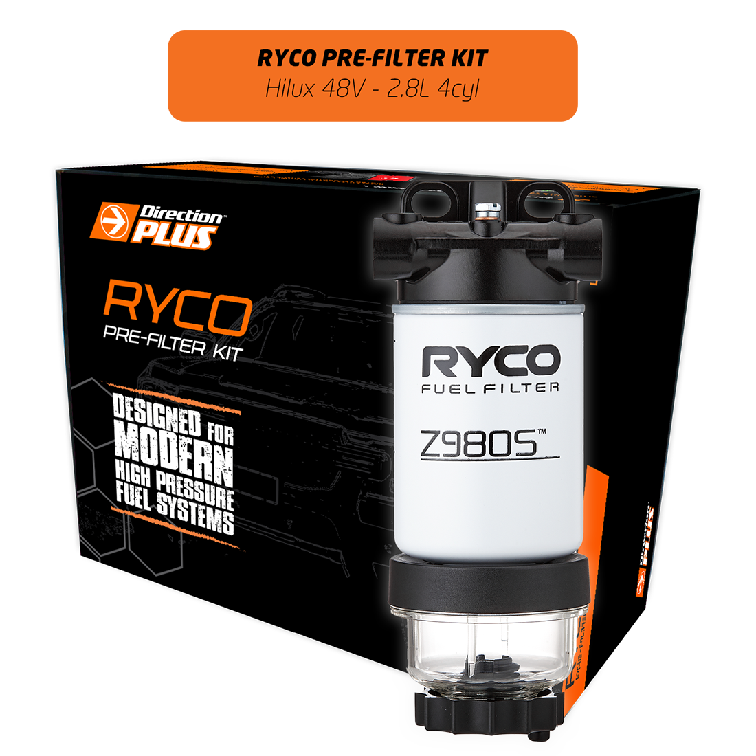 ryco pre-filter general product image for Toyota HIlux 48V