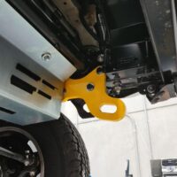 Roadsafe Rated Recovery Tow Points for Land Cruiser 79 series - version 2 installed