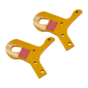 Roadsafe Rated Recovery Tow Points for Land Cruiser 75 series - version 2 - front