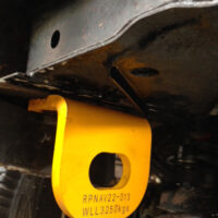 Roadsafe Rated Recovery Individual Tow Point for Nissan Navara D22 installed