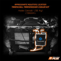 transchill arctic black mounting location for Holden Colorado, Colorado 7 and Trailblazer