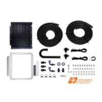 kit image of transchill arctic black transmission cooler kit for Ranger