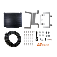 kit image of transchill arctic black transmission cooler kit for Triton MV