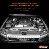 mounting location of transchill kit for TOYOTA PRADO 250 series