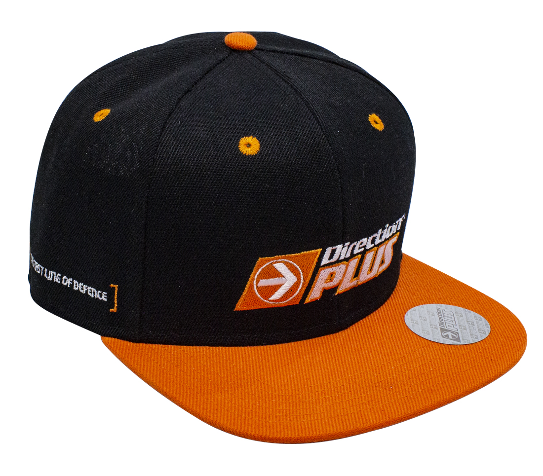 Black and orange hat image