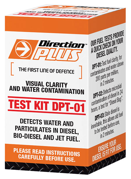 Visual Clarity and Water Contamination Field Fuel Test Kit